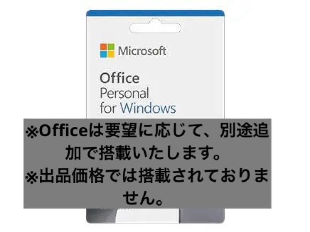 【新品自作PC】Win11 Core i3 RAM 16GB M.2 500GB