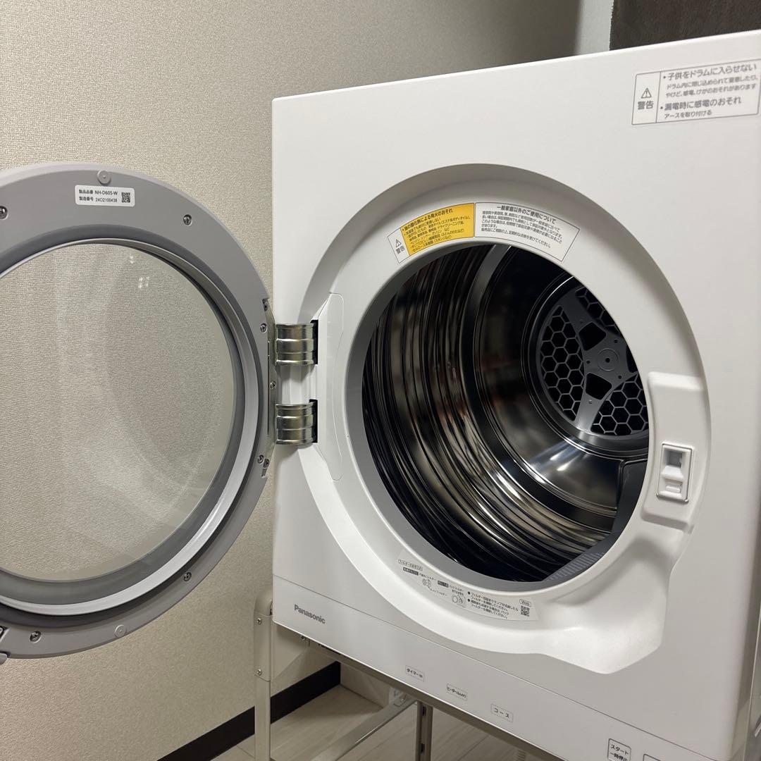Panasonic 電気式衣類乾燥機 NH-D605 (スタンドは別に販売中)
