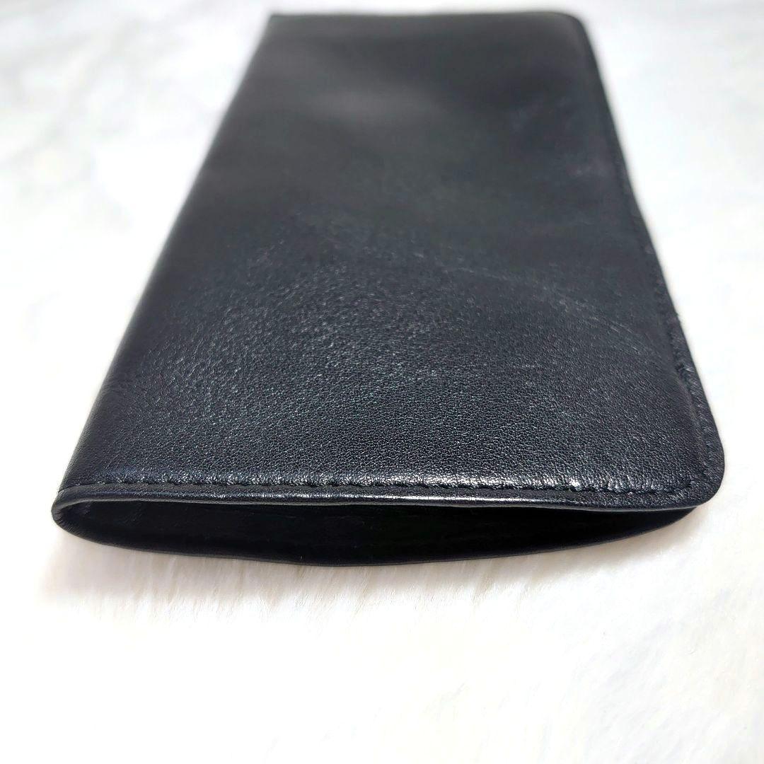 シャネル　メガネケース　ラムスキン　レザー　ＣＣマーク 黒
