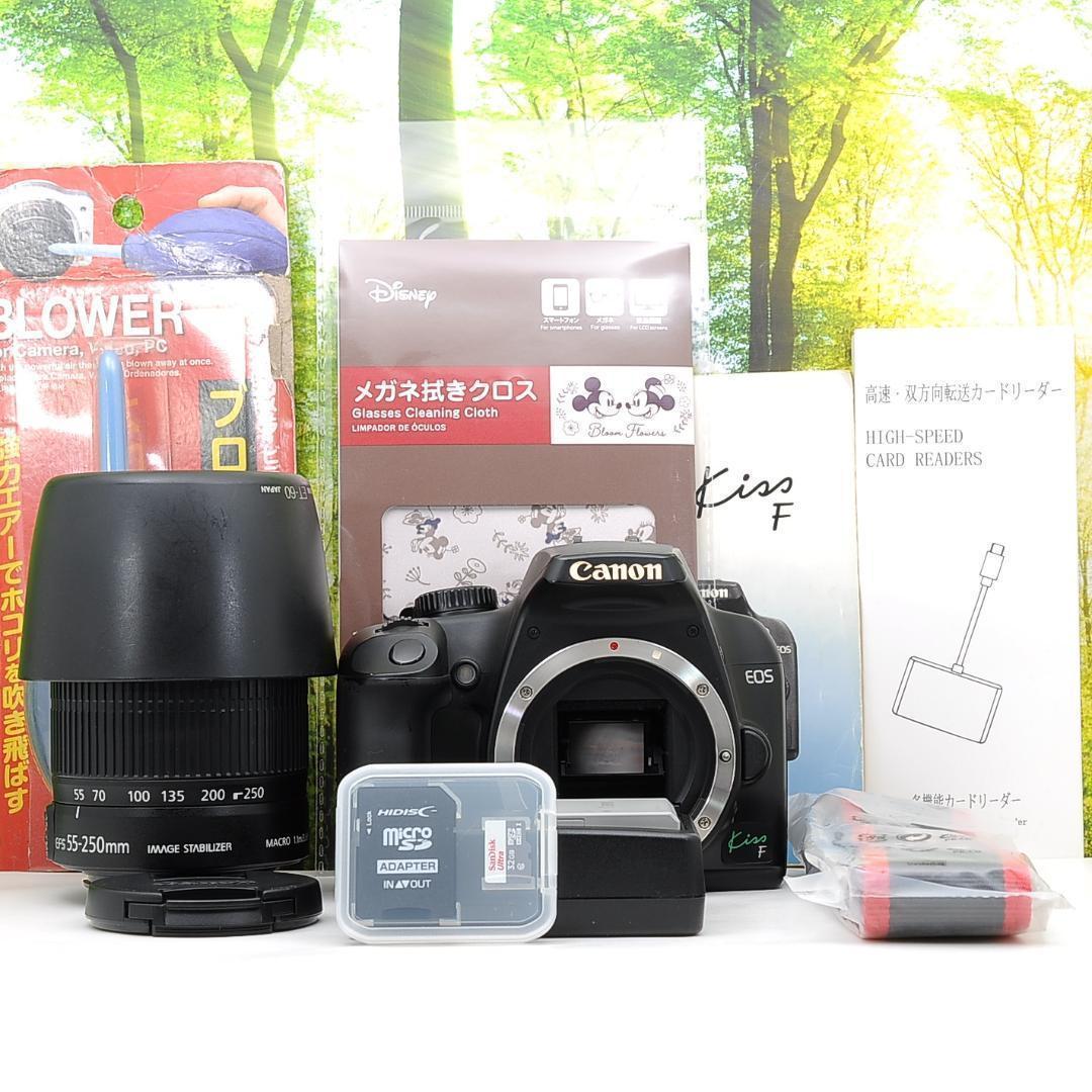 ショット数3622枚！スマホ転送セット☆Canon EOS Kiss F☆