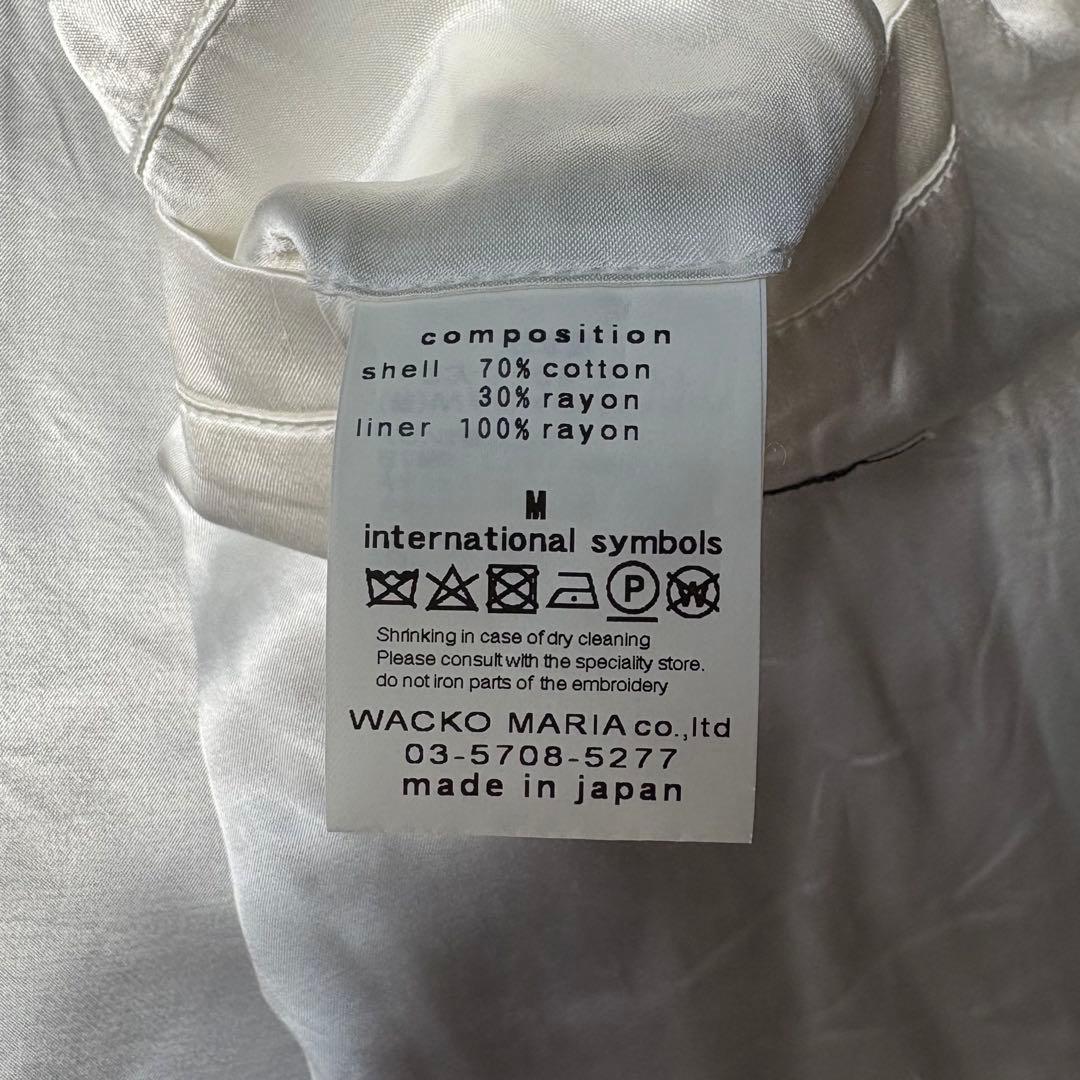 WACKO MARIA ワコマリア スカル ブラック べトナムジャケット