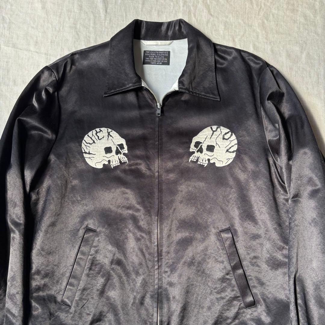 WACKO MARIA ワコマリア スカル ブラック べトナムジャケット