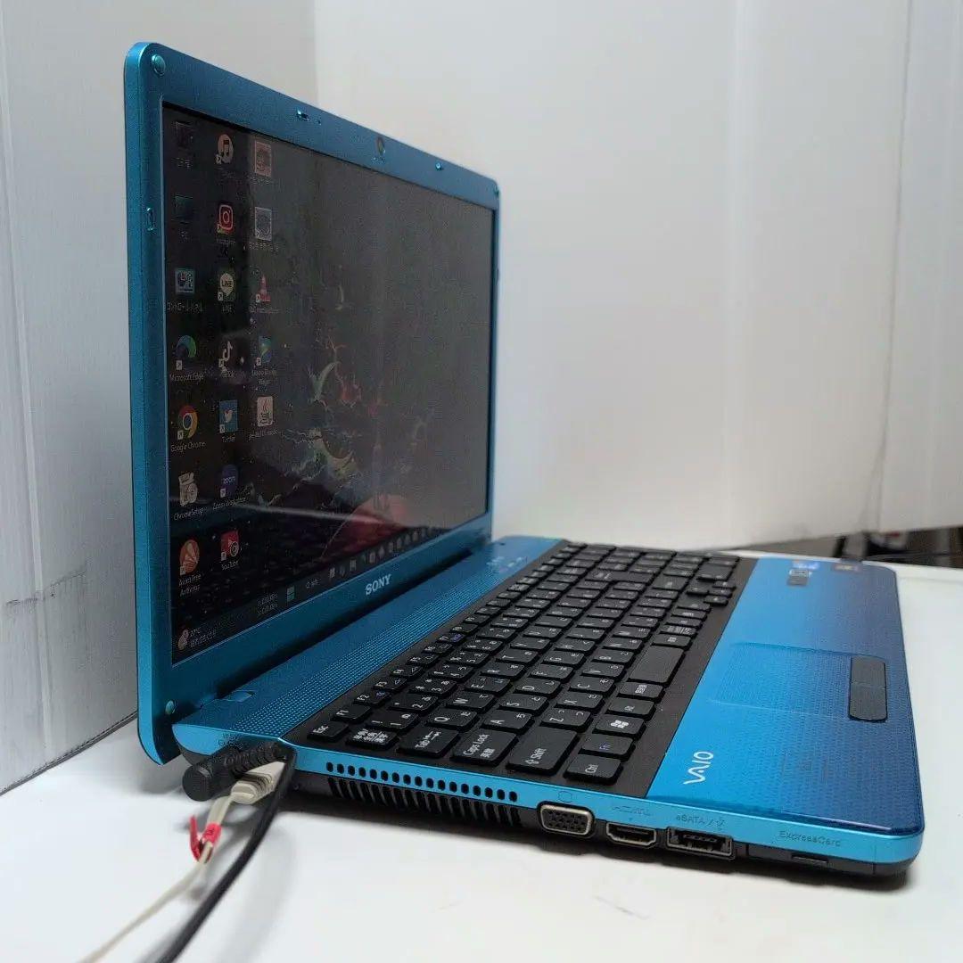 美品♥可愛い希少ブルーノートPC SSDカメラ付きBlu-ray