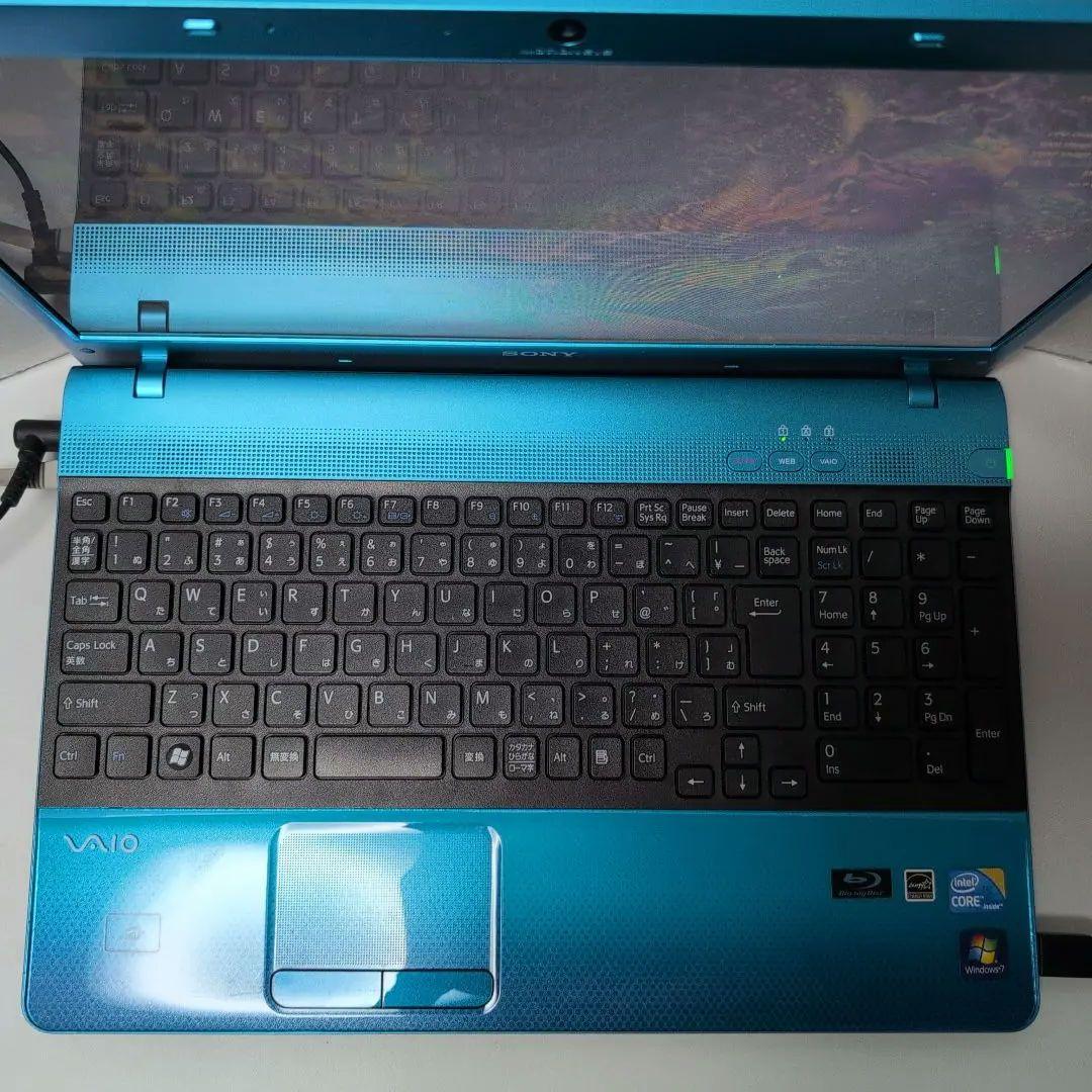 美品♥可愛い希少ブルーノートPC SSDカメラ付きBlu-ray