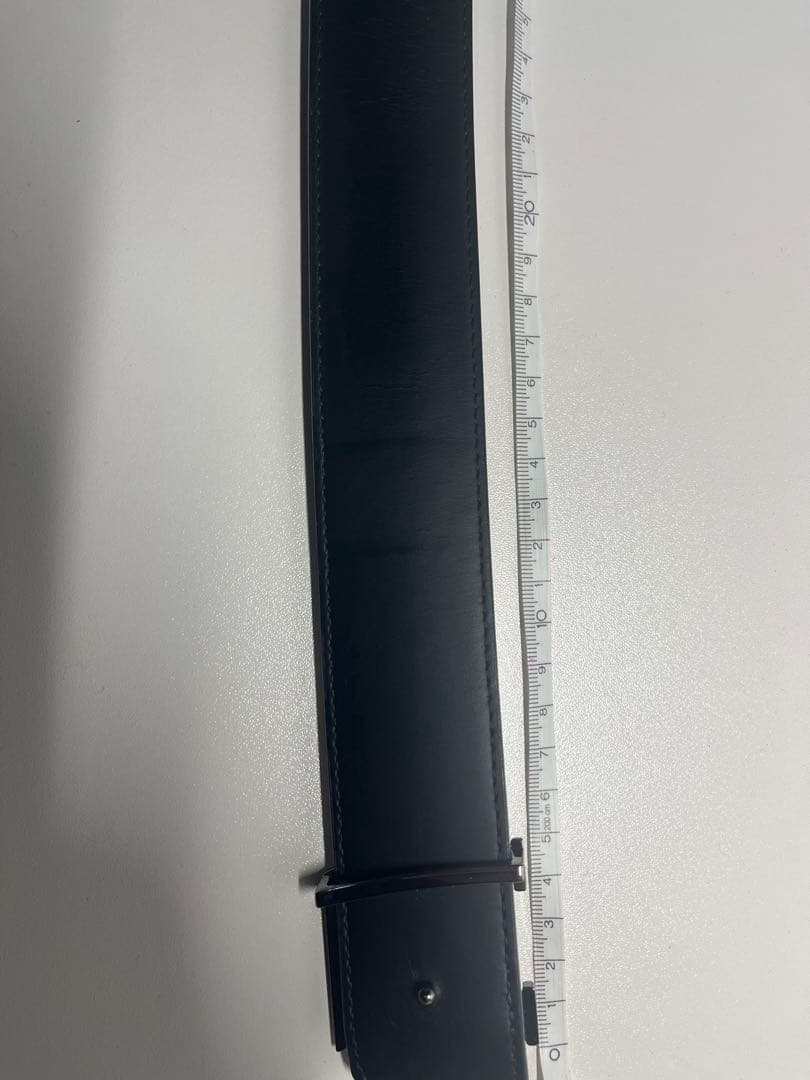 Louis Vuitton ブラック モノグラム ベルト