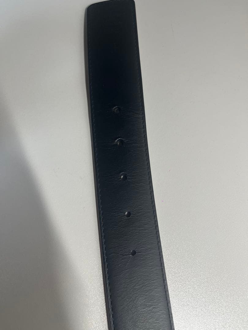 Louis Vuitton ブラック モノグラム ベルト