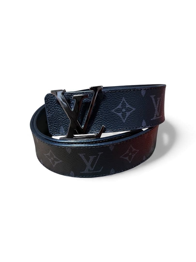 Louis Vuitton ブラック モノグラム ベルト