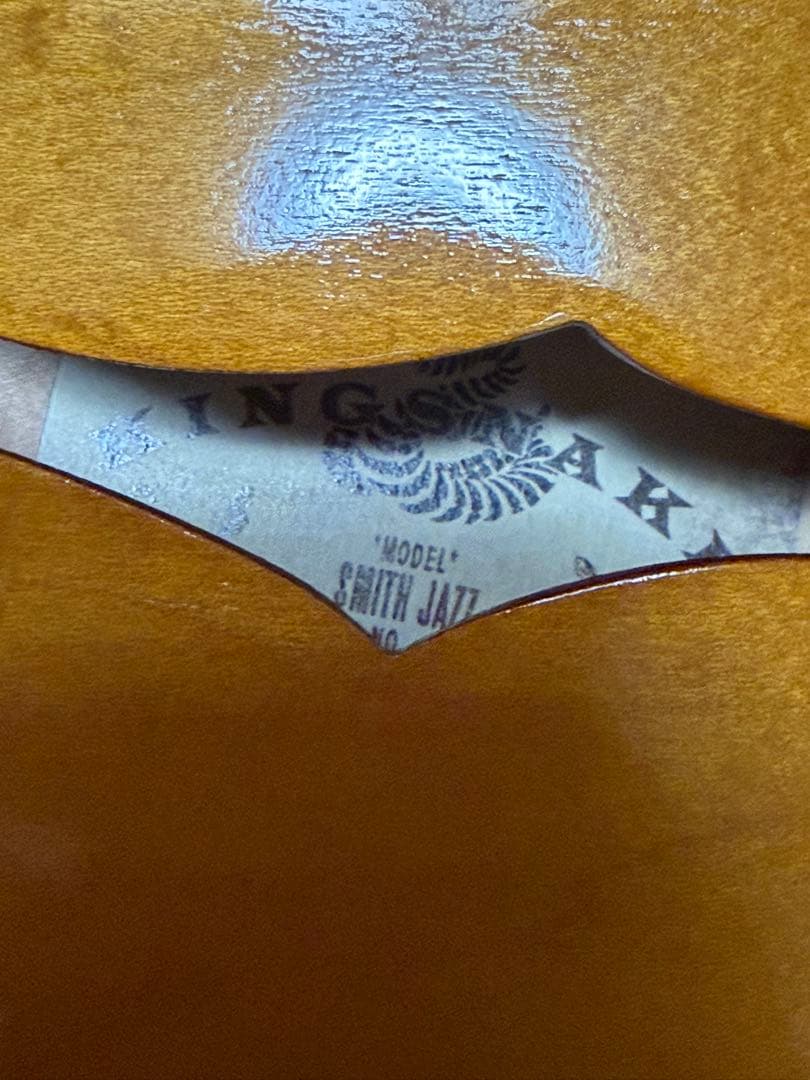 シ*モ様 KING SNAKE エレキギター ナチュラル smith jazz