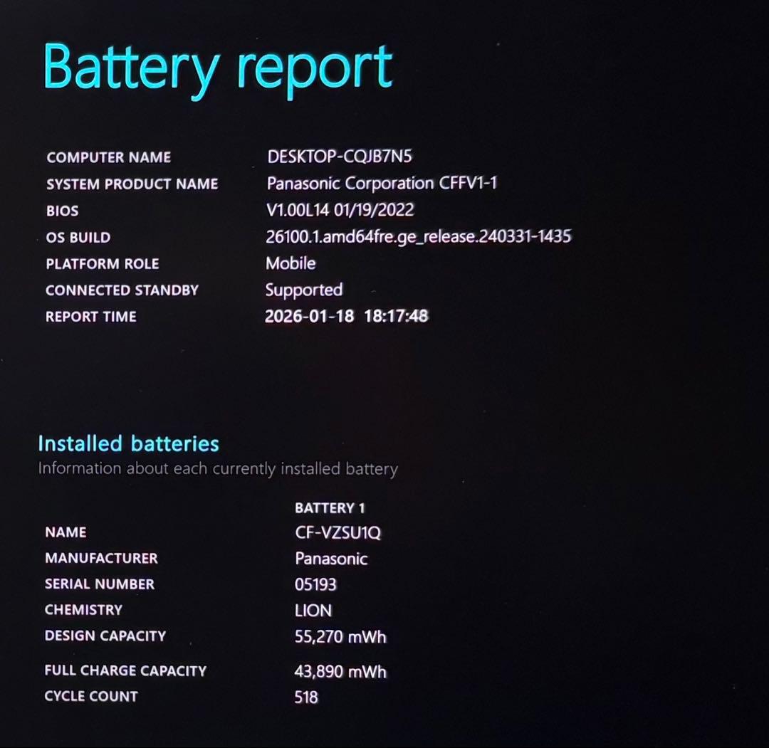 レッツノートCF-FV1/i5/16G/新品SSD 1TB⑤Office2024