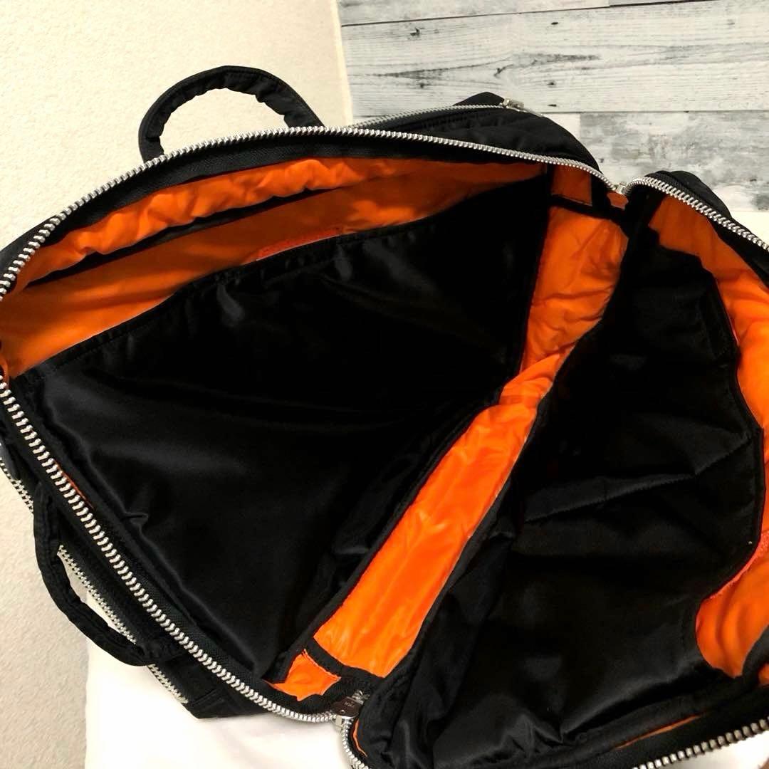 超美品✨ポータータンカー ビジネスバッグ3way 2層 A4可 大容量 ブラック