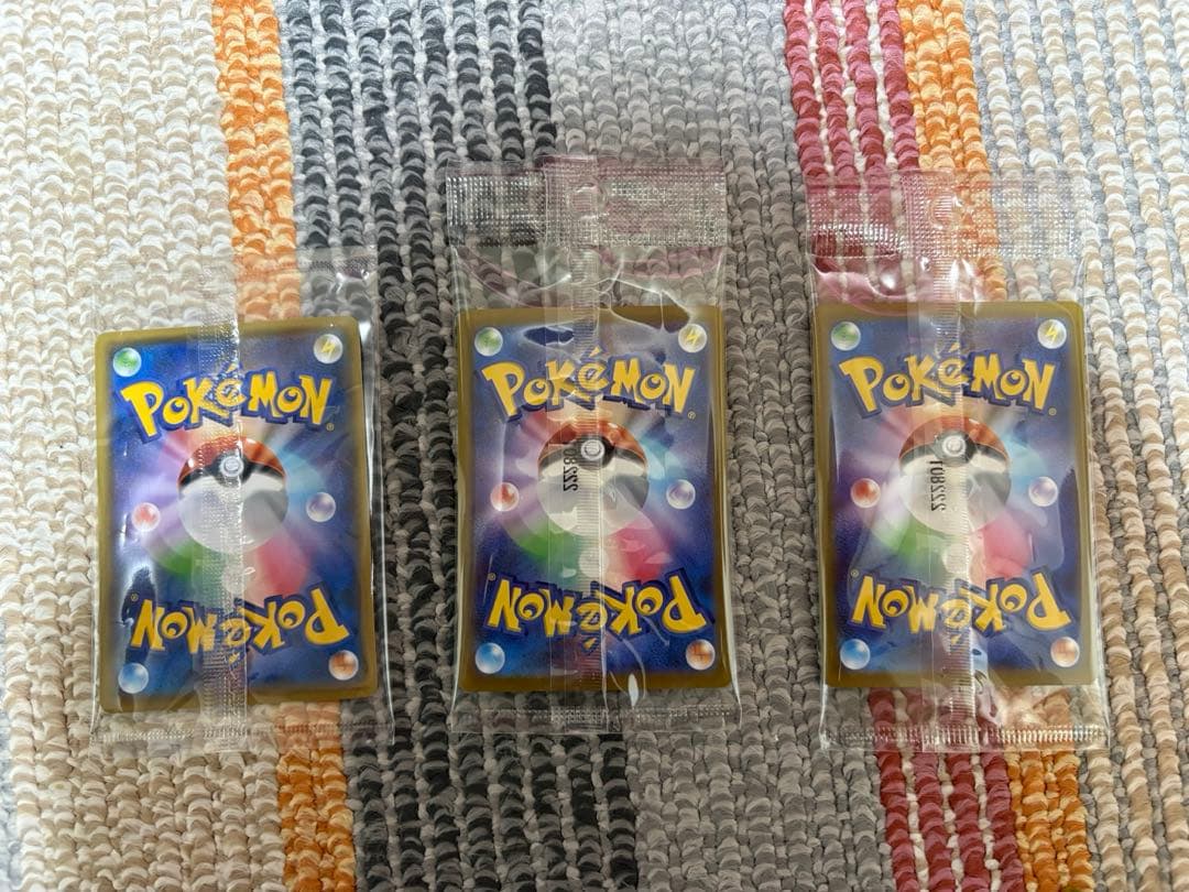 未開封　ピカチュウ 208/S-P NAGABA 未開封＋ 001/sv-p