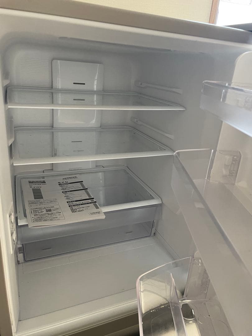 日立ノンフロン冷凍冷蔵庫 R-27KV(T) 265L HITACHI