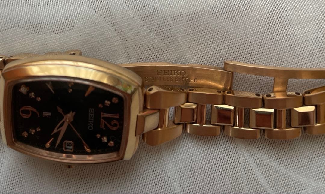 SEIKO ルキア　ソーラー電波時計