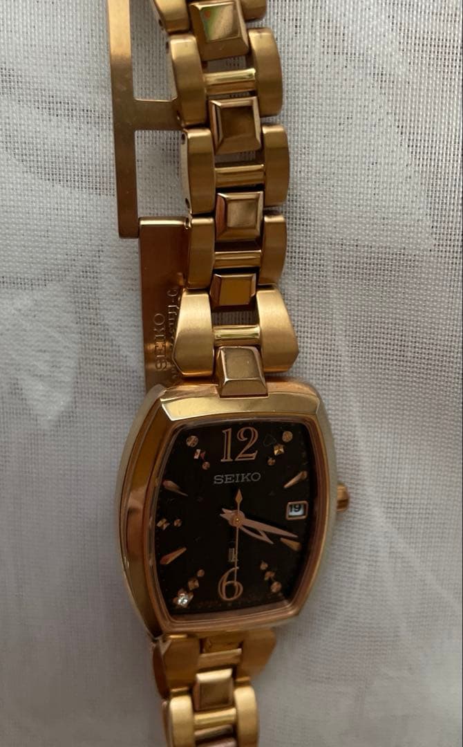 SEIKO ルキア　ソーラー電波時計