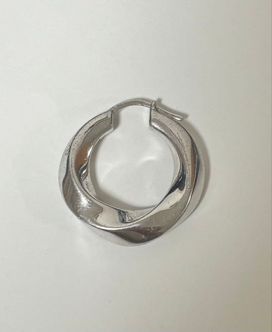 TOMWOOD シルバー インフィニティピアス