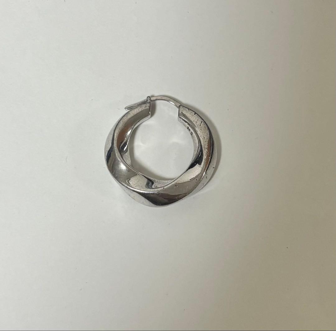 TOMWOOD シルバー インフィニティピアス