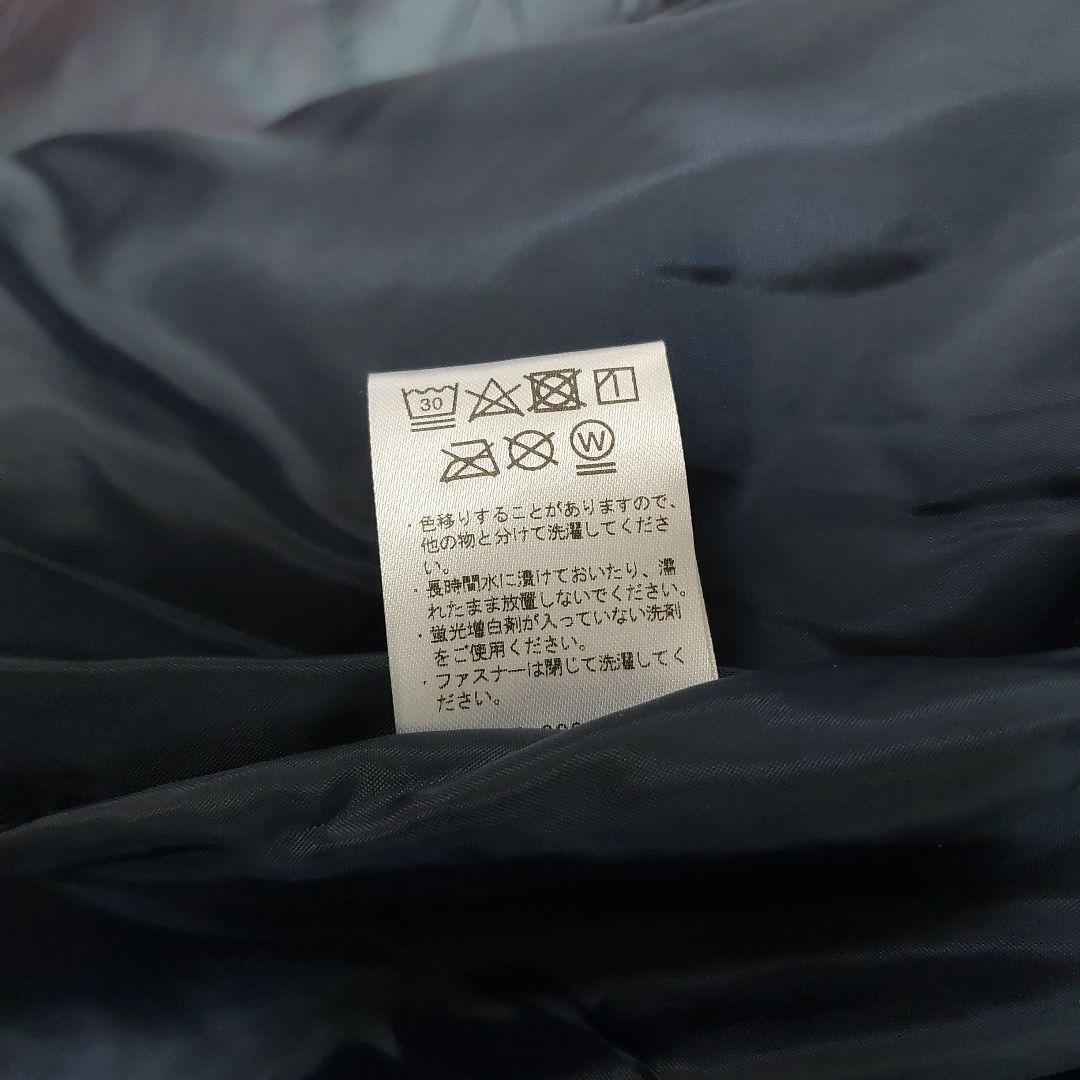 GOSEN フード付き中綿ジャケット　ブラック　Lサイズ