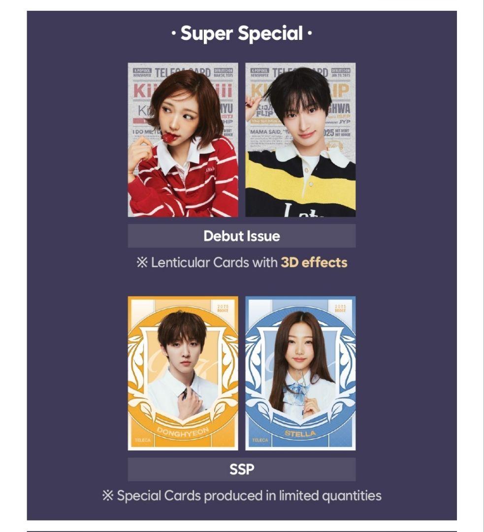 KiiiKiii Jiyu Super Special カード 3D K-POP