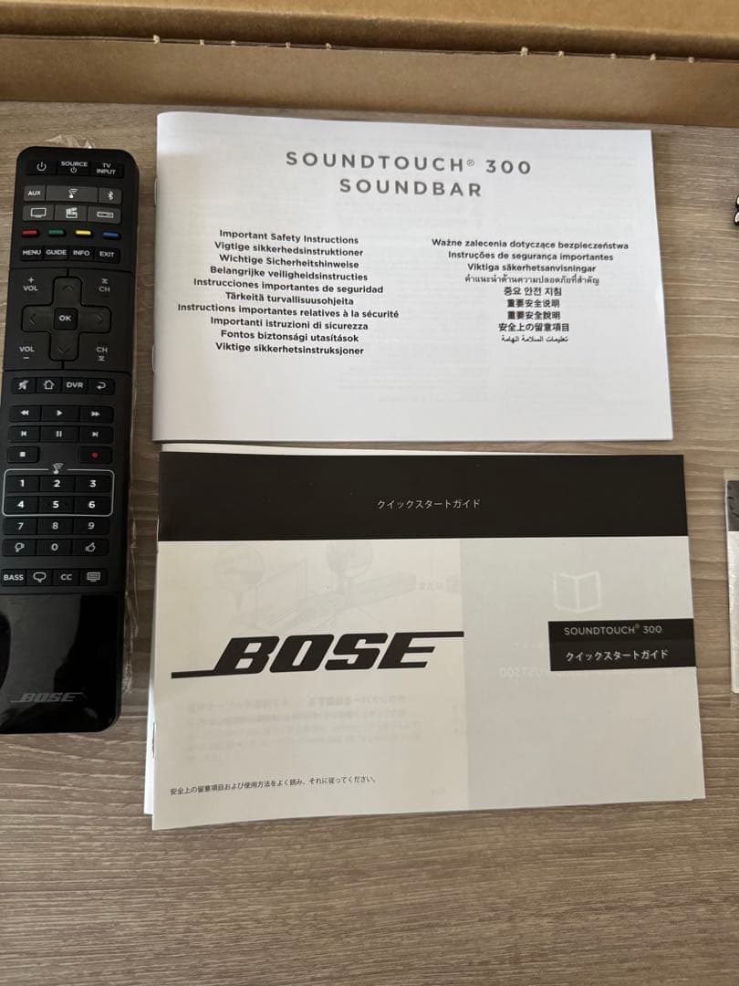 Bose SOUNDTOUCH 300 サウンドバー