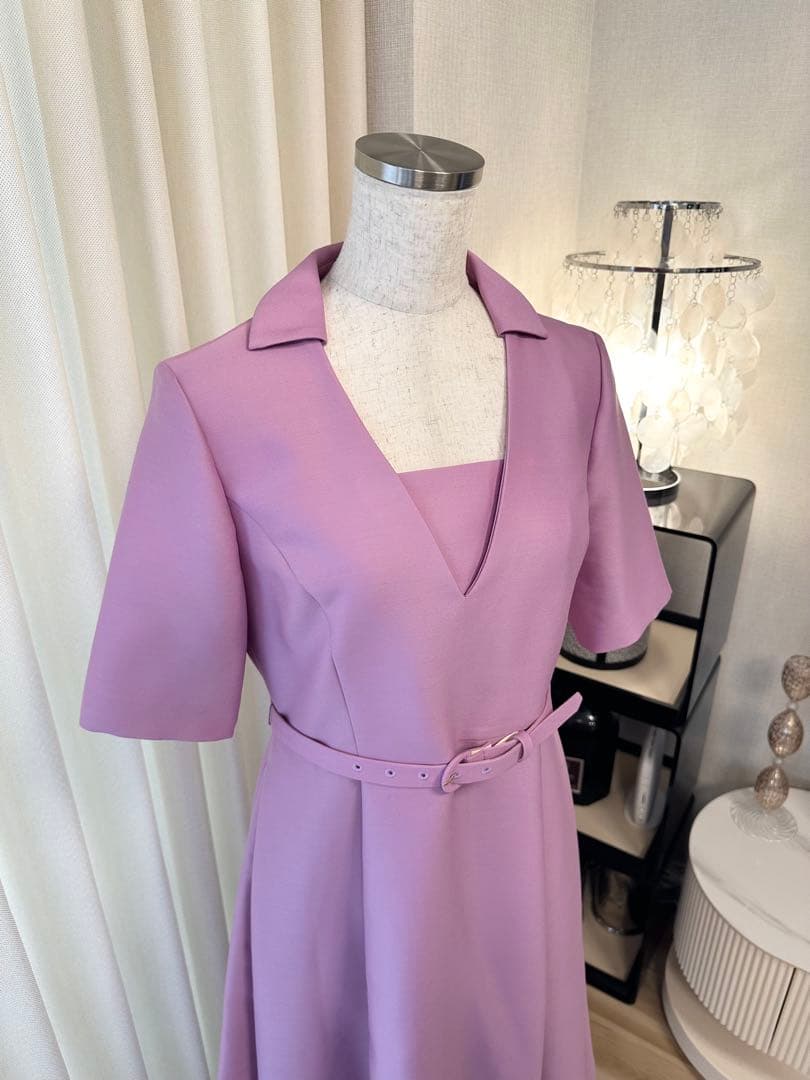 アナイ☆シルク混ワンピース