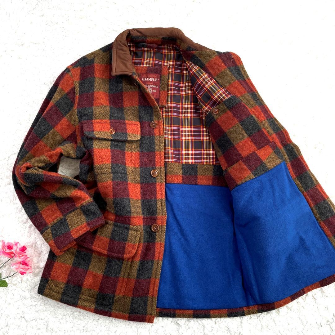 r*】様 極美品✨ MISSONI ヴィンテージ ウール チェック柄 ブルゾン