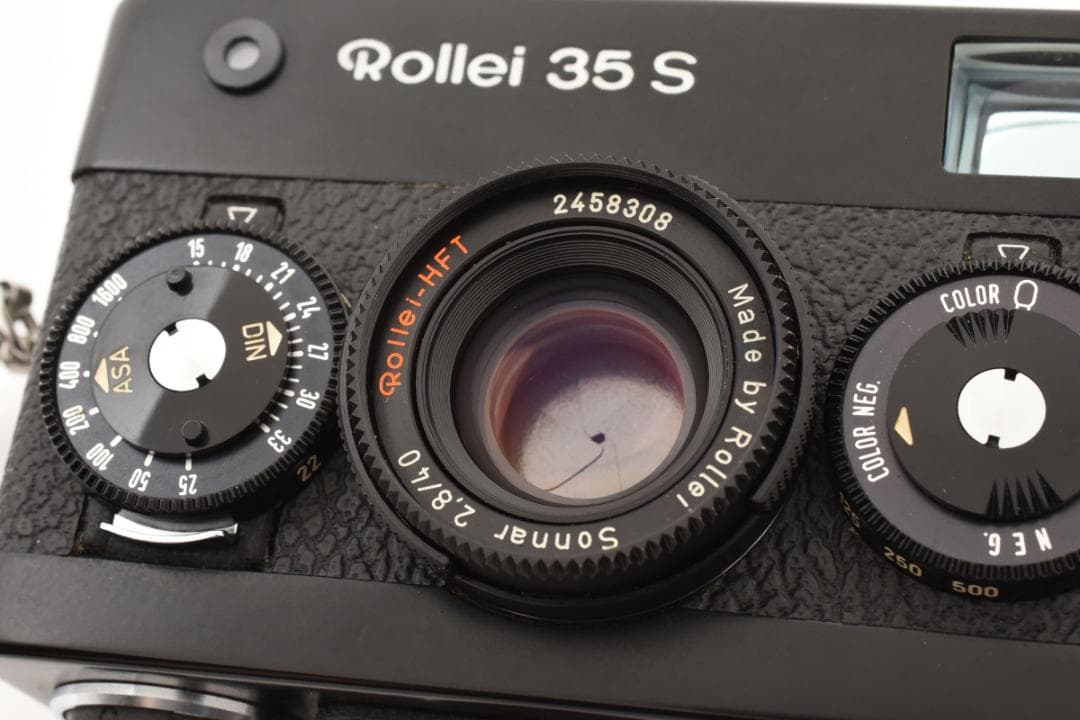 ★極上品★ ROLLEI 35S Sonnar 40mm F2.8 ブラック