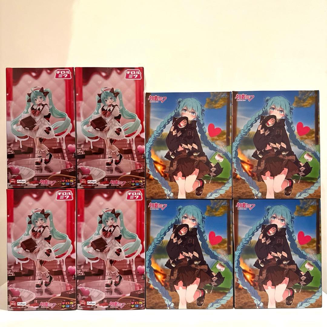 初音ミク フィギュアセット チロルミク ＆ ファッション アウトドア