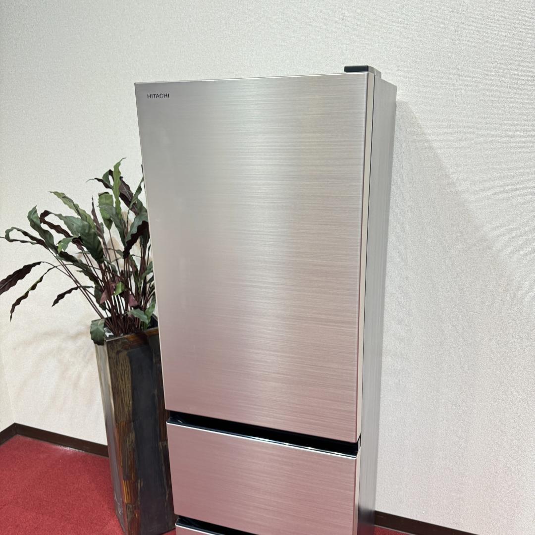東京23区送料無料　モデルハウス展示品日立３ドア冷蔵庫　2023年製　457L