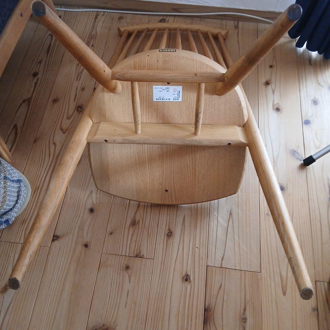 柏木工　シビルチェア　オーク材