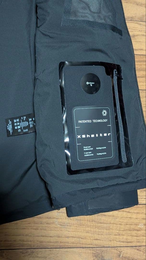 ワークマン Xシェルター(R)断熱βプレミアム超透湿防水防寒ジャケット 黒М寸