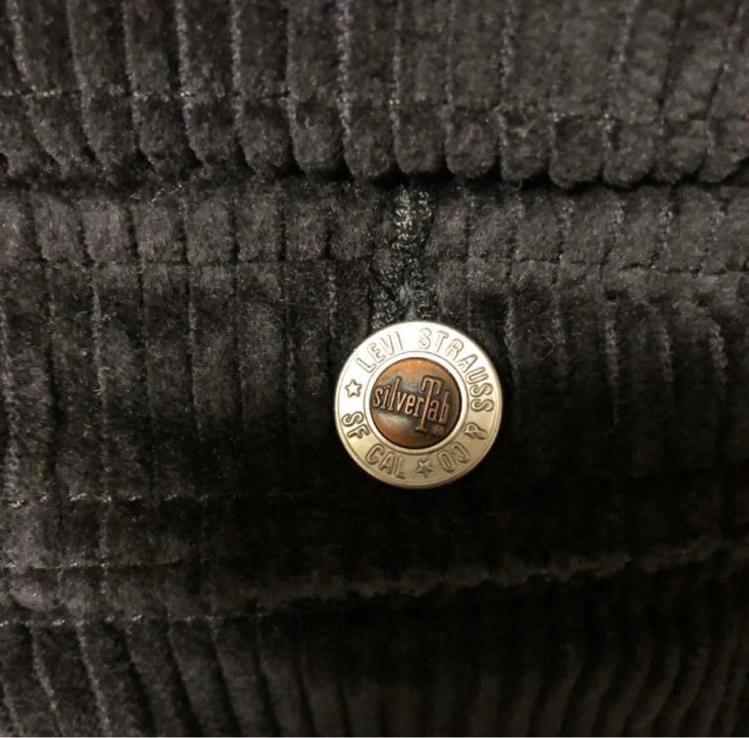 大人気❗️Levis silverTab コーデュロイ オーバーオール 黒M