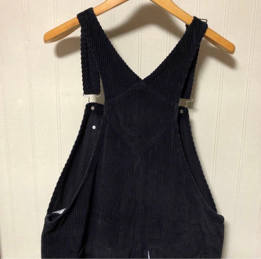 大人気❗️Levis silverTab コーデュロイ オーバーオール 黒M