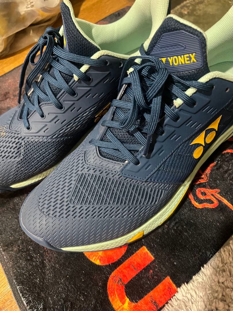 YONEX パワークッションアドバンス メンズ SHTAAMG ティールブルー