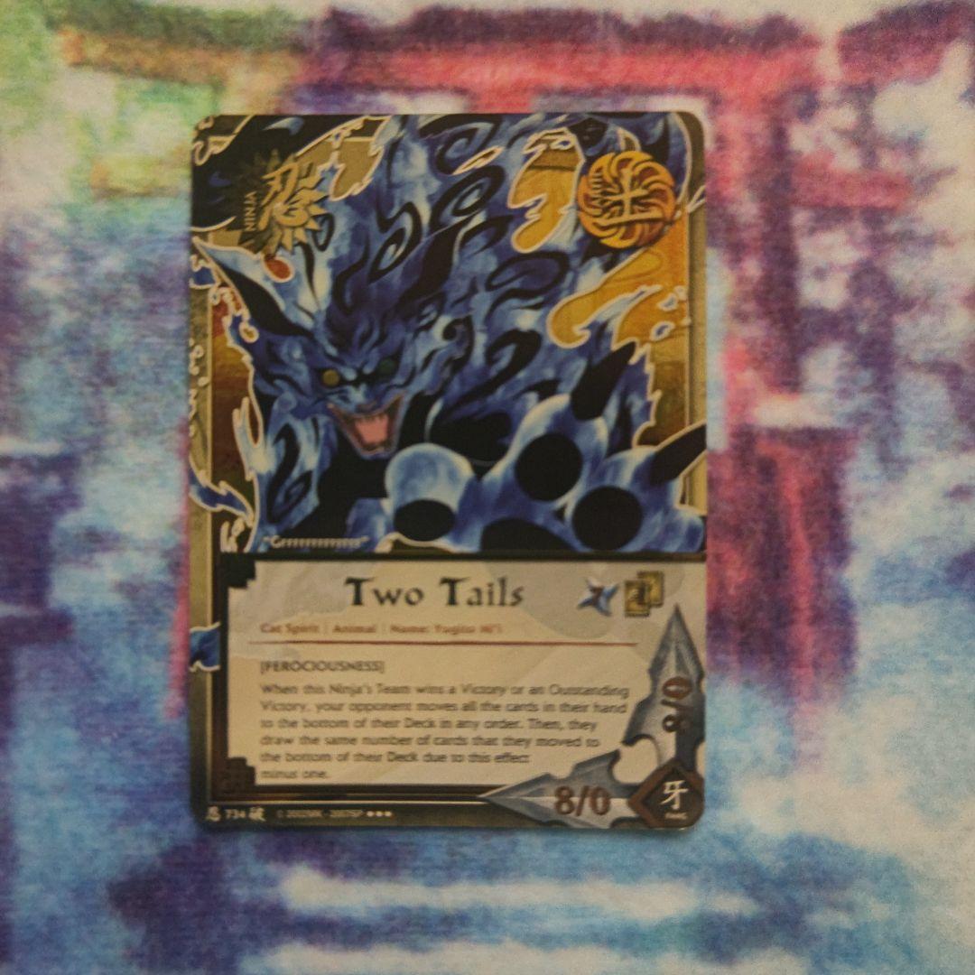 NARUTO ナルトカードゲーム CCG 二尾 SR