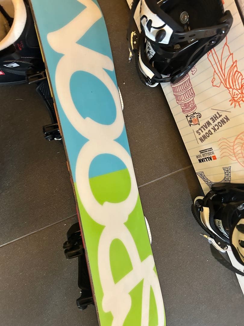 Spoon スノーボード　キッズ　ブーツ ビンディング　板　雪　4点セット