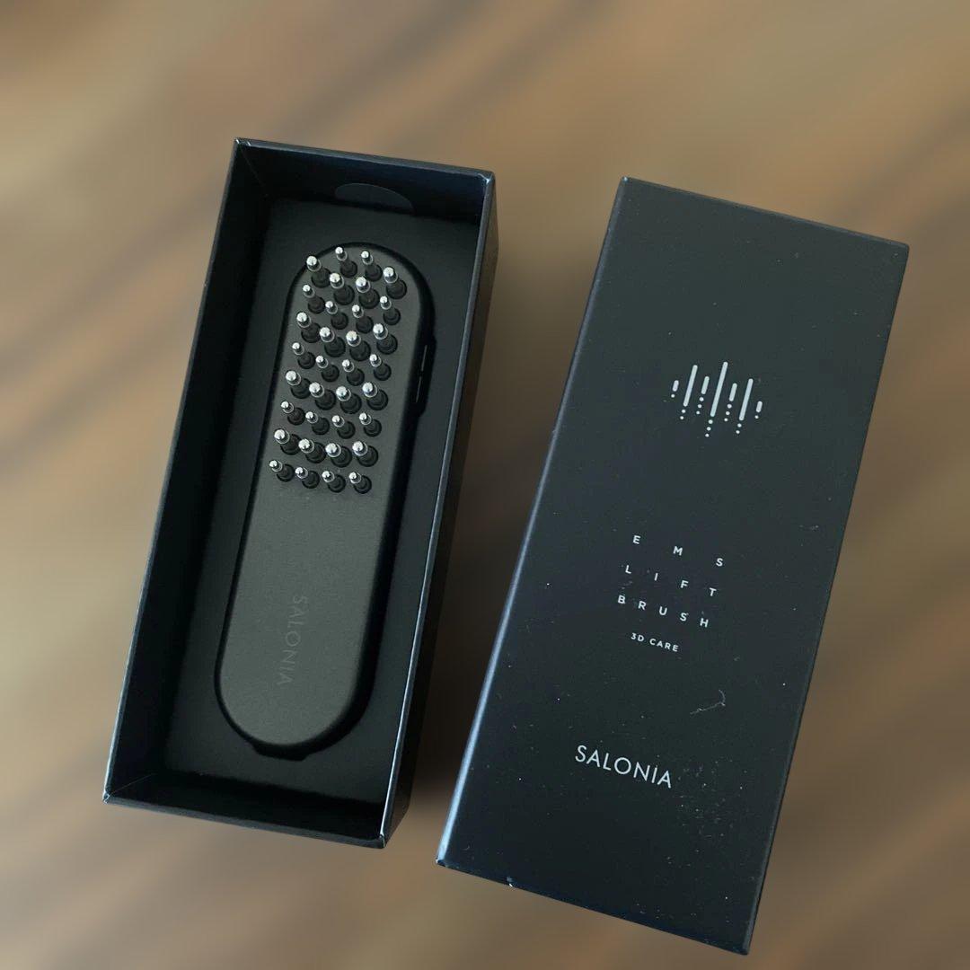 SALONIA(サロニア) EMS リフトブラシ 3Dケア 電気ブラシ