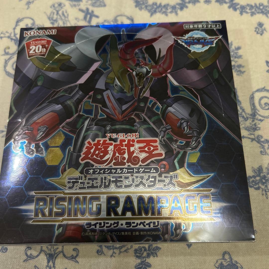遊戯王OCG デュエルモンスターズ RISING RAMPAGE ボックス日本