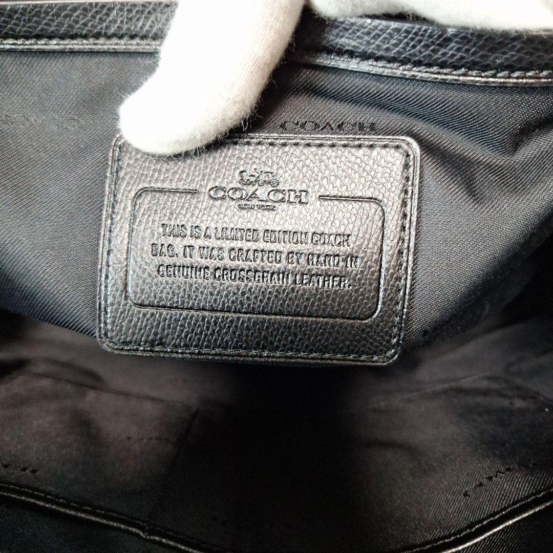 コーチ　メルセデスベンツコラボ　メトロポリタン　トートバッグ　肩掛け　黒