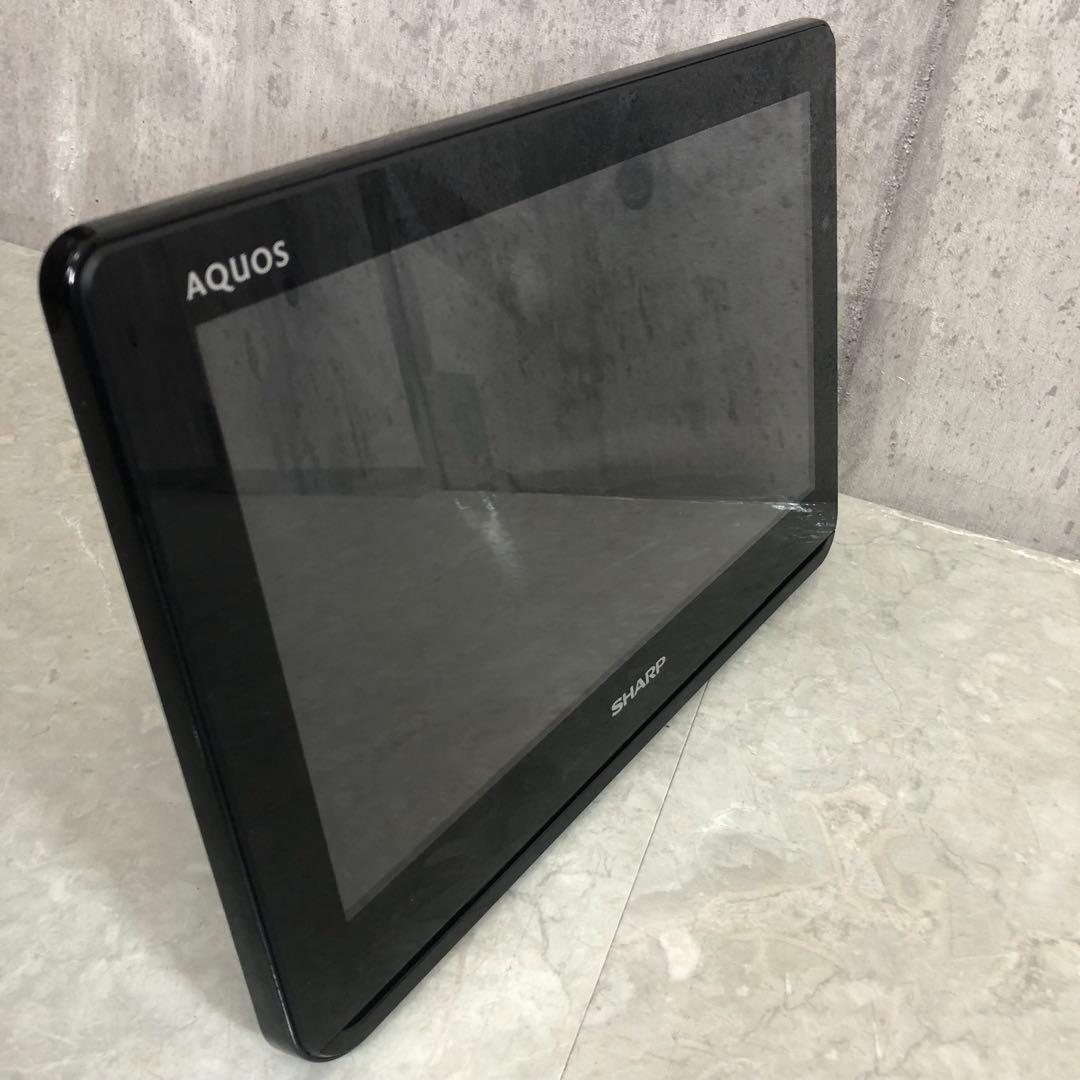 SHARP　AQUOS　2T-C12AF　ポータブルテレビ　ブラック　18年製