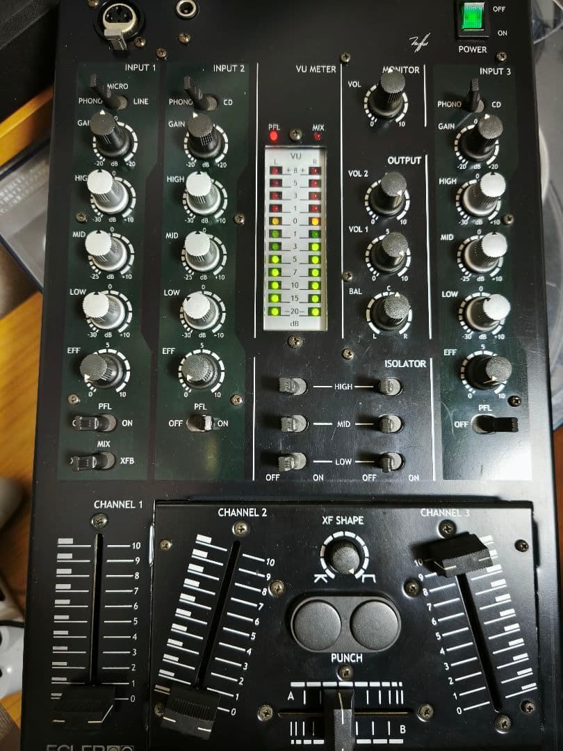 【名機ビンテージ】ECLER SMAC PRO 30　DJミキサー