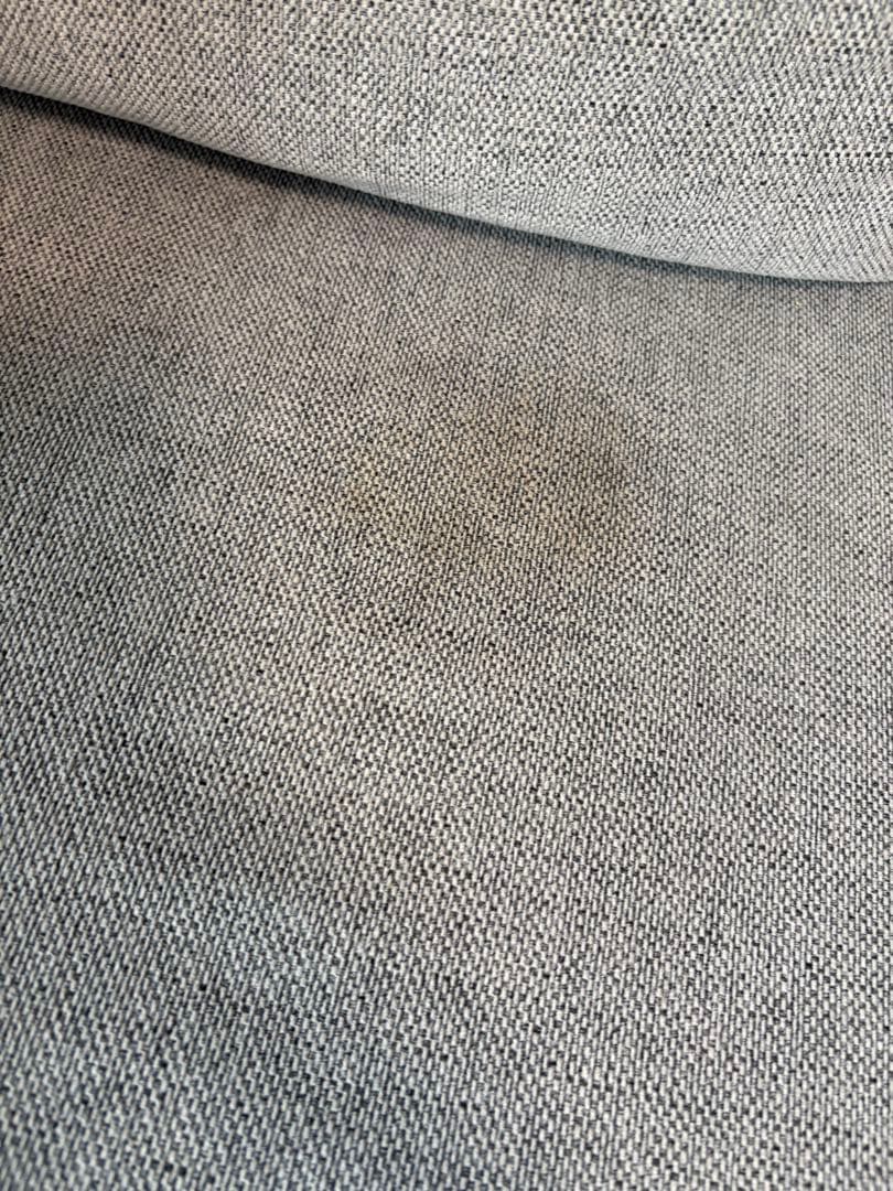 ニトリ グレー カウチソファ 収納付き 3人掛け