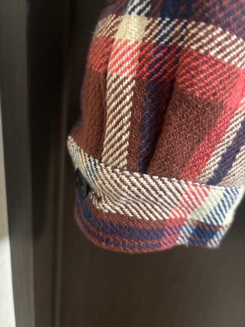 美品‼️ ラブジェネジャケット　赤チェック CPOジャケット　送料無料❗️