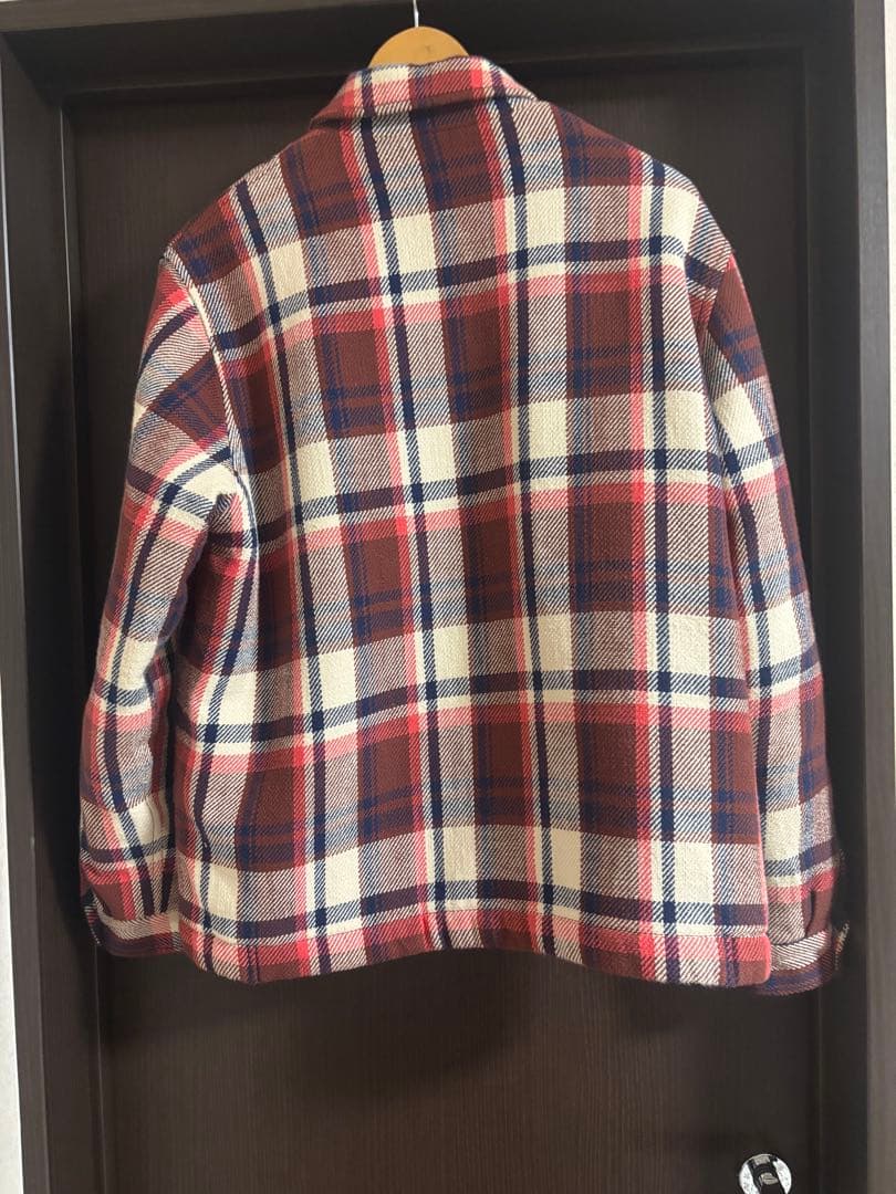 美品‼️ ラブジェネジャケット　赤チェック CPOジャケット　送料無料❗️