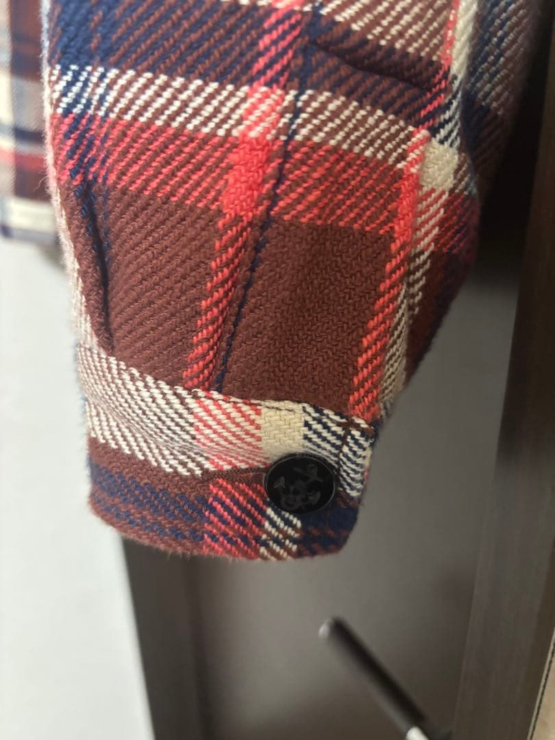 美品‼️ ラブジェネジャケット　赤チェック CPOジャケット　送料無料❗️