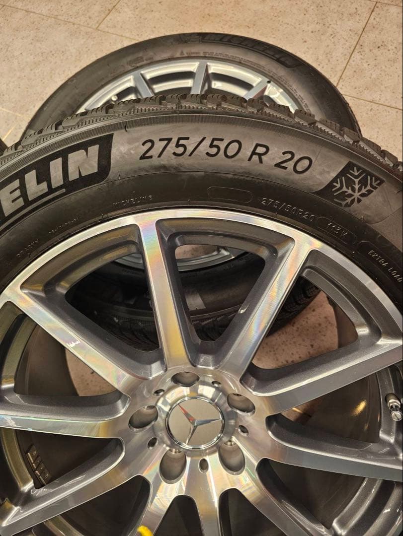 美品 ベンツ Gクラス G63 純正スタッドレスタイヤ ホイール 20インチ