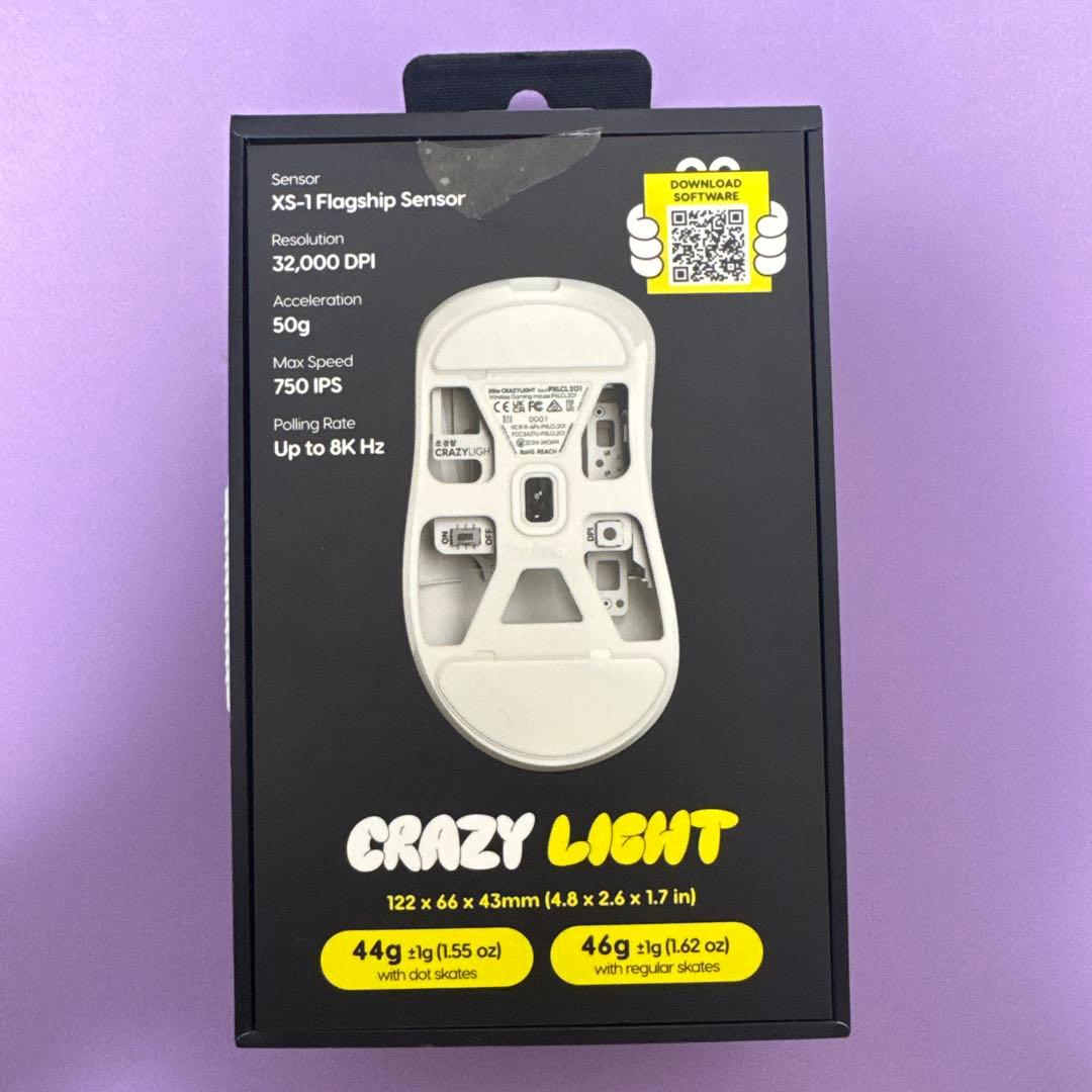 マウス・トラックボール Pulsar xlite crazylight medium