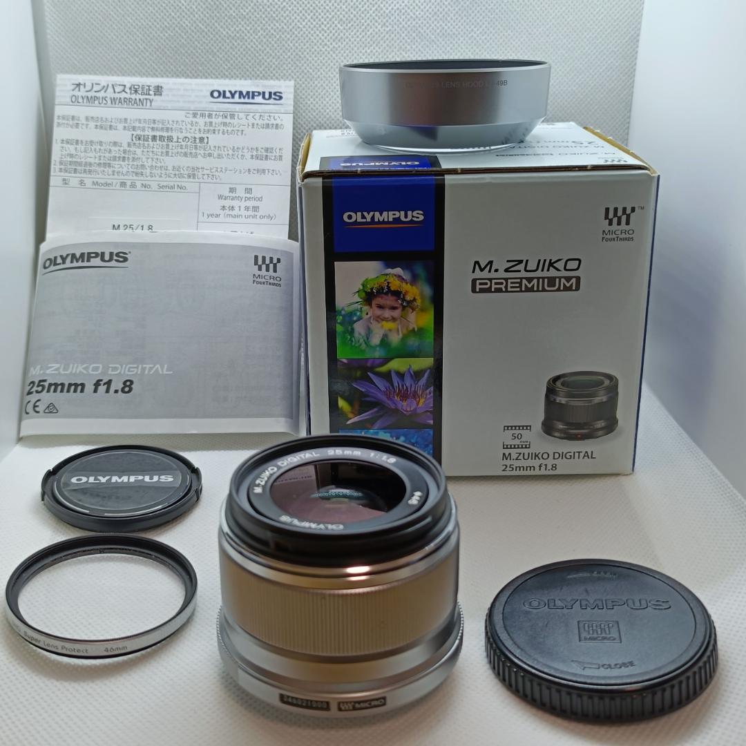 M.ZUIKO DIGITAL 25mm F1.8 シルバー オリンパス