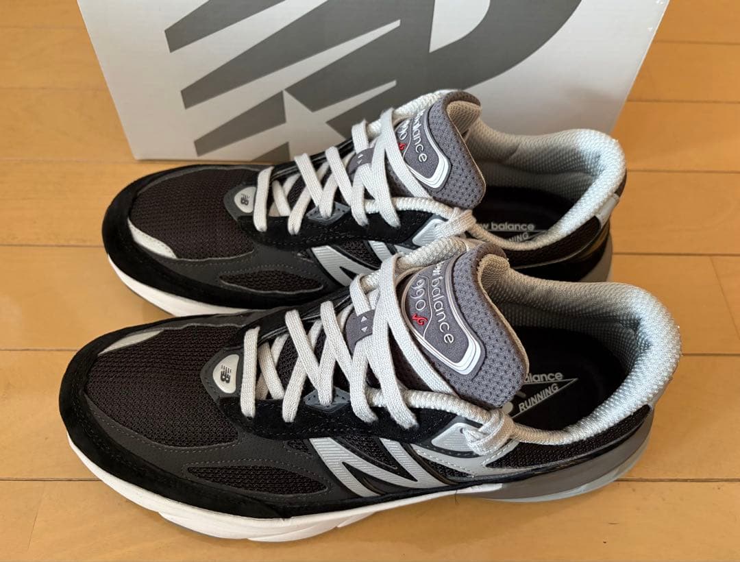 ニューバランス　M990BK6 990v6 ブラック　27サイズ