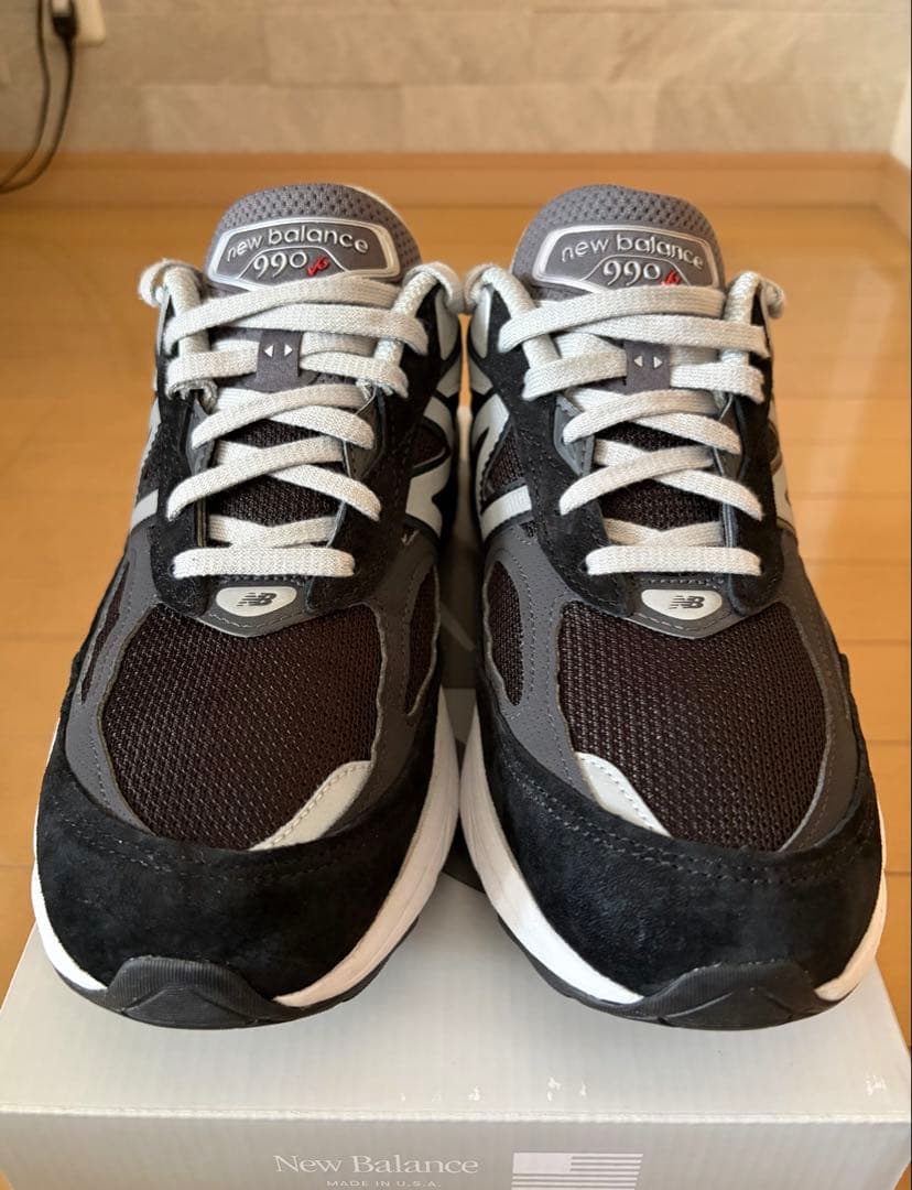 ニューバランス　M990BK6 990v6 ブラック　27サイズ