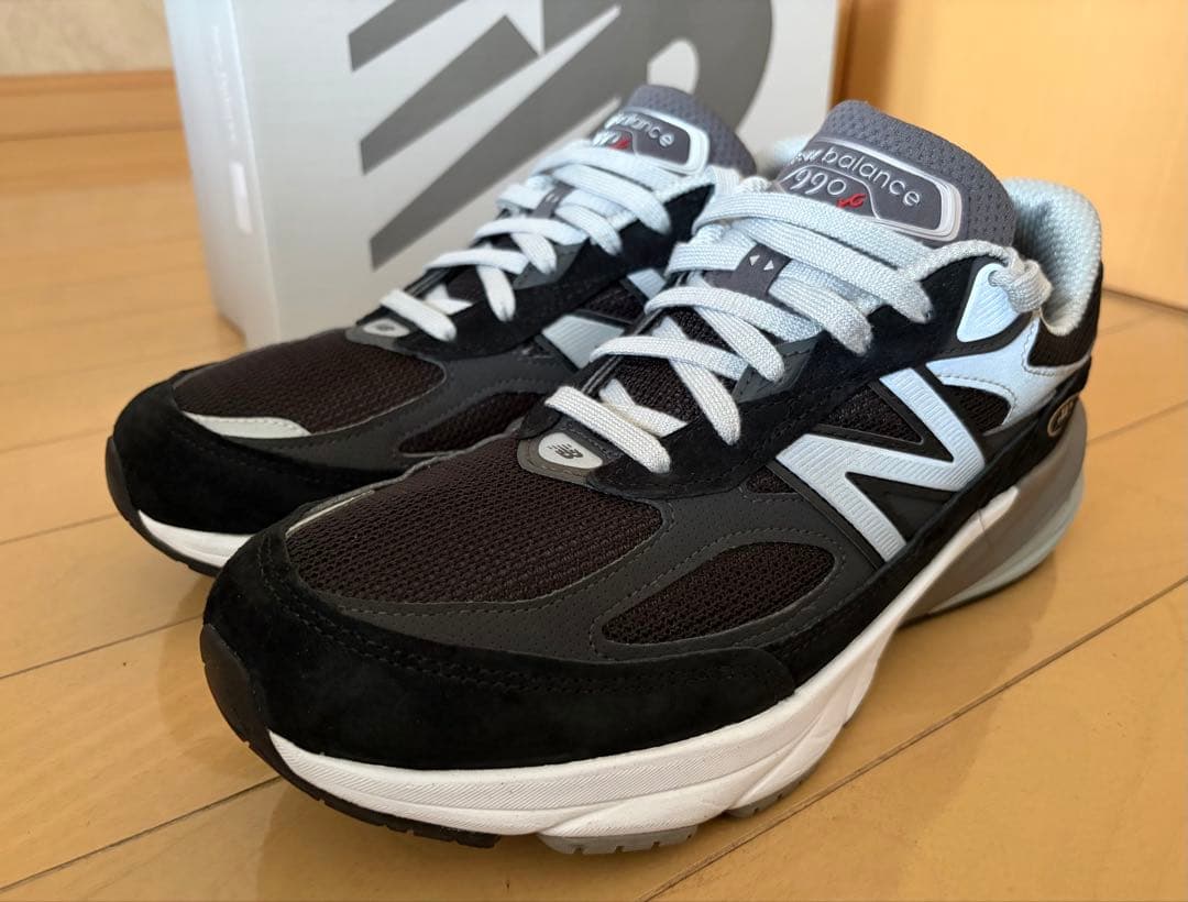 ニューバランス　M990BK6 990v6 ブラック　27サイズ
